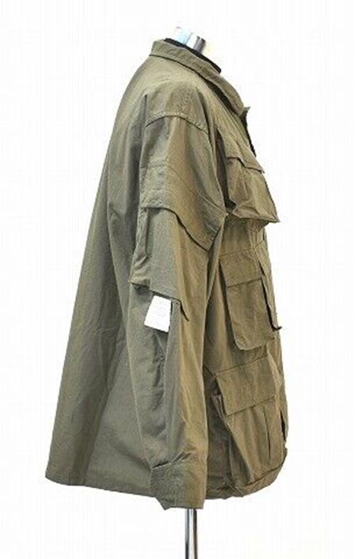 Wtaps Double Taps Modular Ls/Cotton.Ripstop Ripstop Military Jacket Coverall Wor