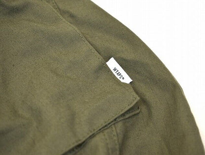 Wtaps Double Taps Modular Ls/Cotton.Ripstop Ripstop Military Jacket Coverall Wor