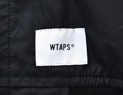 Wtaps Double Taps Wfs / Jacket. Nyco. Weather Military Bomber Jacket 01 Black