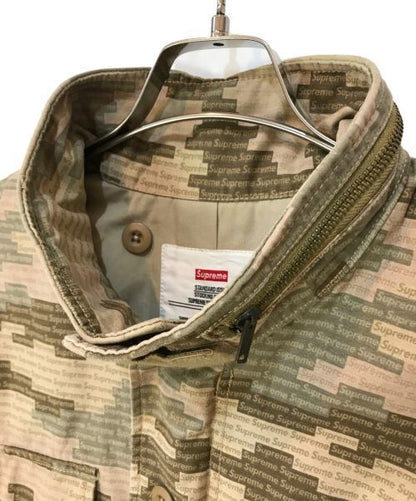 21Ss Logo Camo M-65 Jacket Good Condition