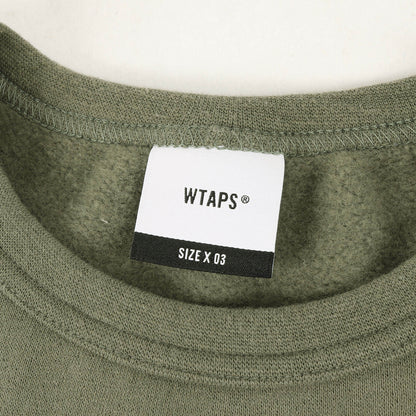 Wtaps Double Taps Sweat Size L 21Aw Wtvua Crew Neck Sweatshirt Screen Crewneck