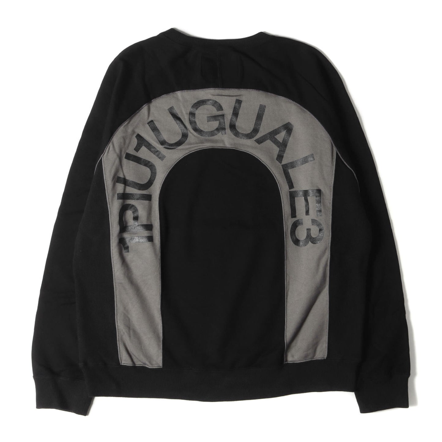 1Piu1Uguale3 Uno Pyu Uguale Tre Sweatshirt Size Iv XL 22Ss Back Arch Logo Crew N