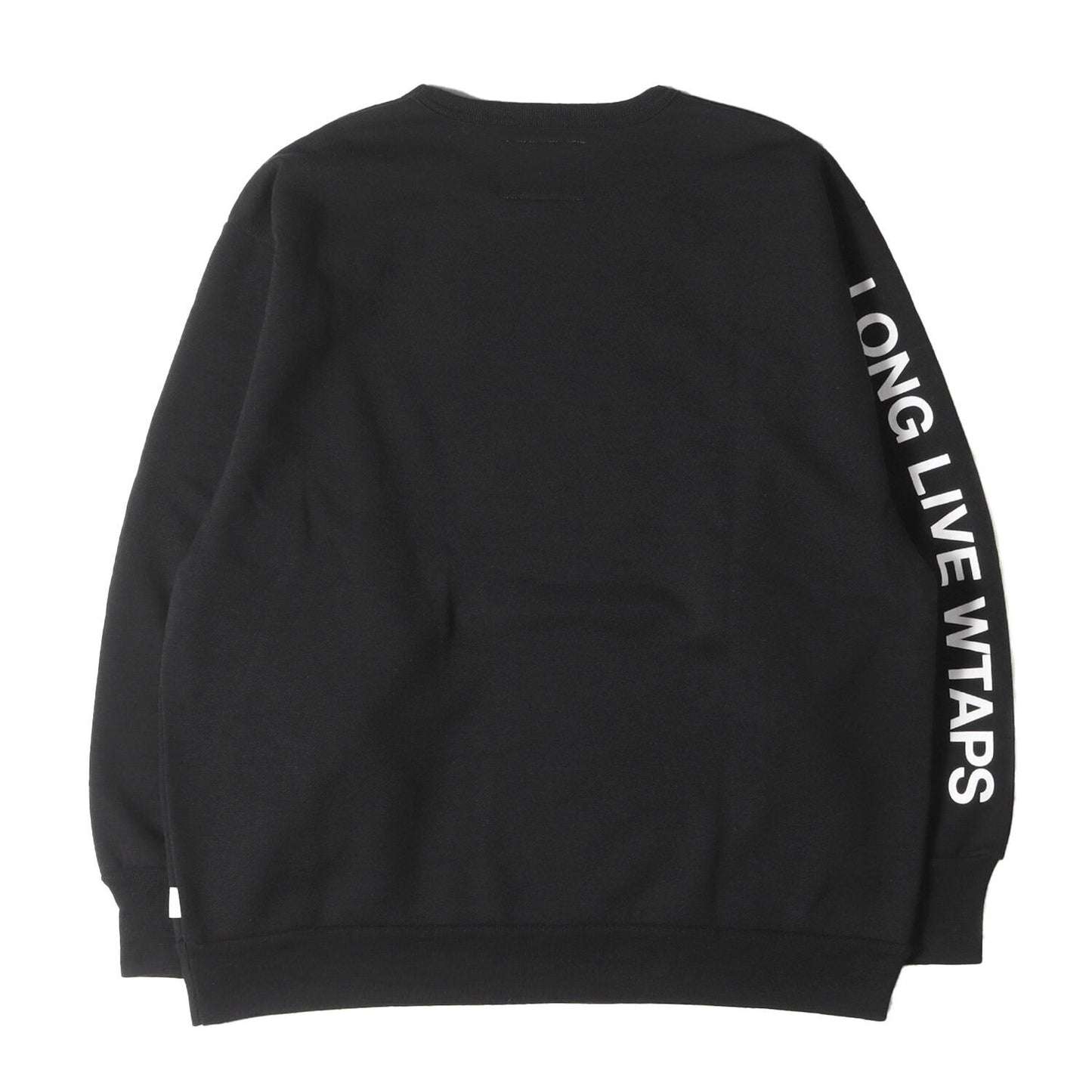 Wtaps Double Taps Sweatshirt Size S 20Aw Llw Logo Lightweight Crew Neck /