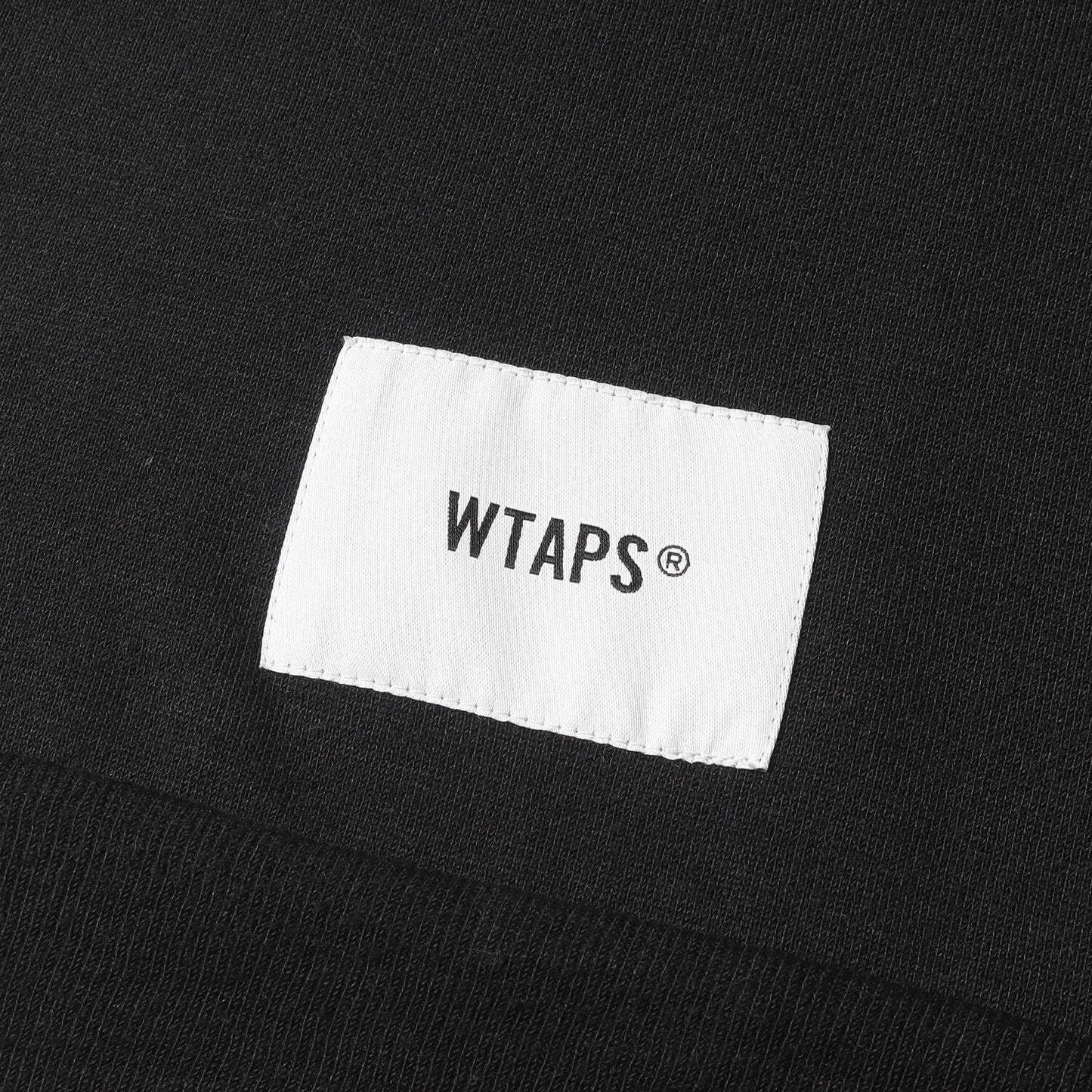 Wtaps Double Taps Sweatshirt Size S 20Aw Llw Logo Lightweight Crew Neck /