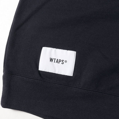 Wtaps Double Taps Sweatshirt Size S 23Ss College Logo Crew Neck Design 01 Sweate