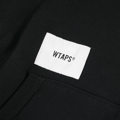 Wtaps Double Taps Hoodie Size S 20Ss Foam Print Half Zip Sweatshirt Outrigger /