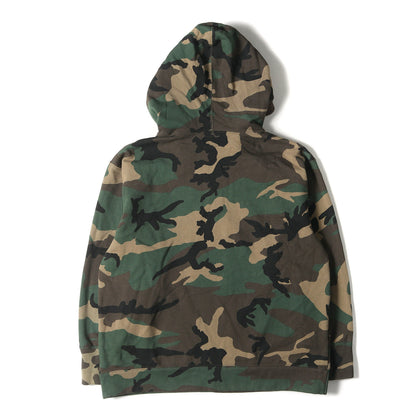 Wtaps Double Taps Parka Size S Woodland Camo Military Sweatshirt Udt Hooded Camo