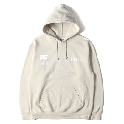 WIND AND SEA Windand Parka 20Ss Limi Feu Brand Logo Sweatshirt Beigelisted M