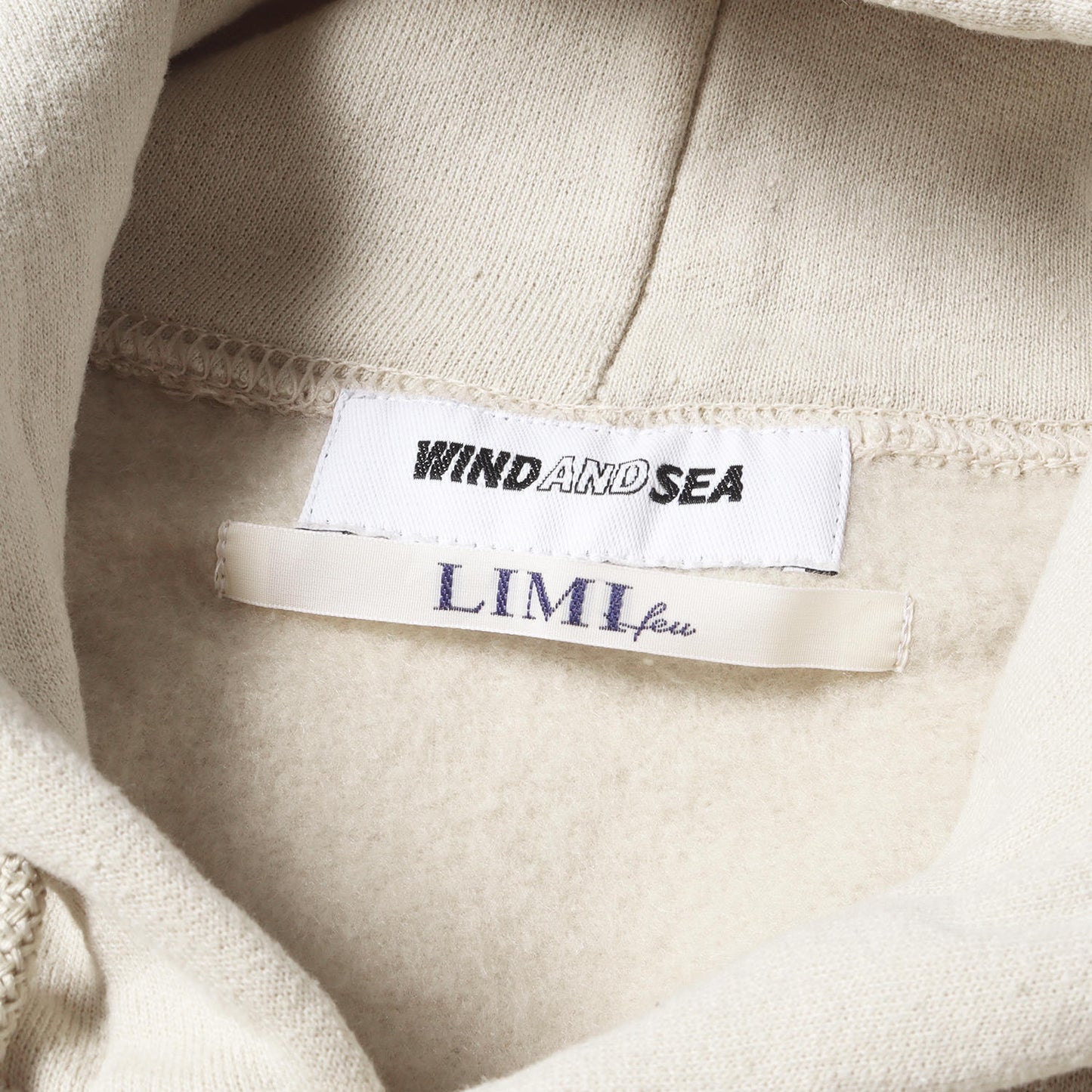 WIND AND SEA Windand Parka 20Ss Limi Feu Brand Logo Sweatshirt Beigelisted M