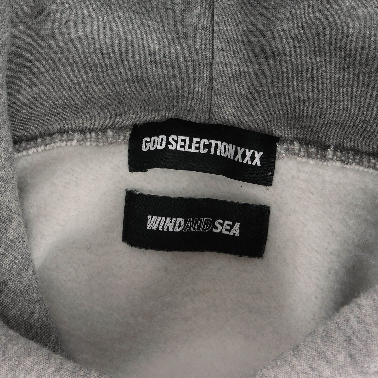 WIND AND SEA Windand Parka Size L 21Aw God Selection Xxx Digital Logo Sweat Gray