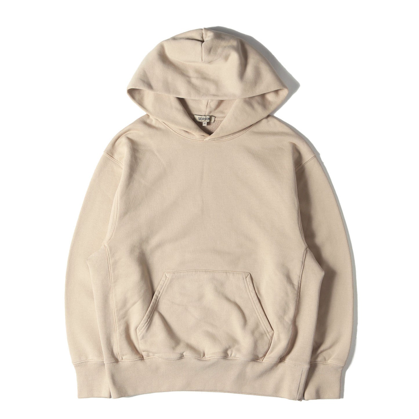 Yeezy Easy Hoodie Size M Big Heavy Sweatshirt Parka Season 4 / Boxy Fit Beige To