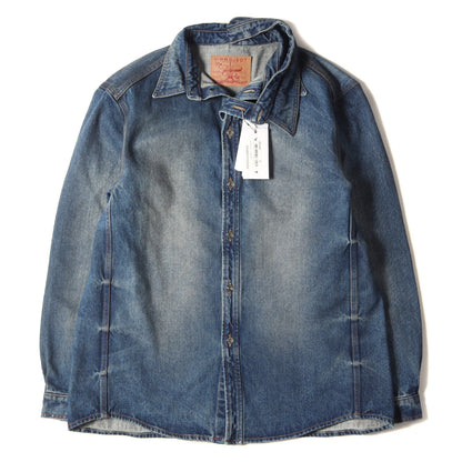 Y/Project Shirt Size S 23Ss Double Color Oversized Denim Collar