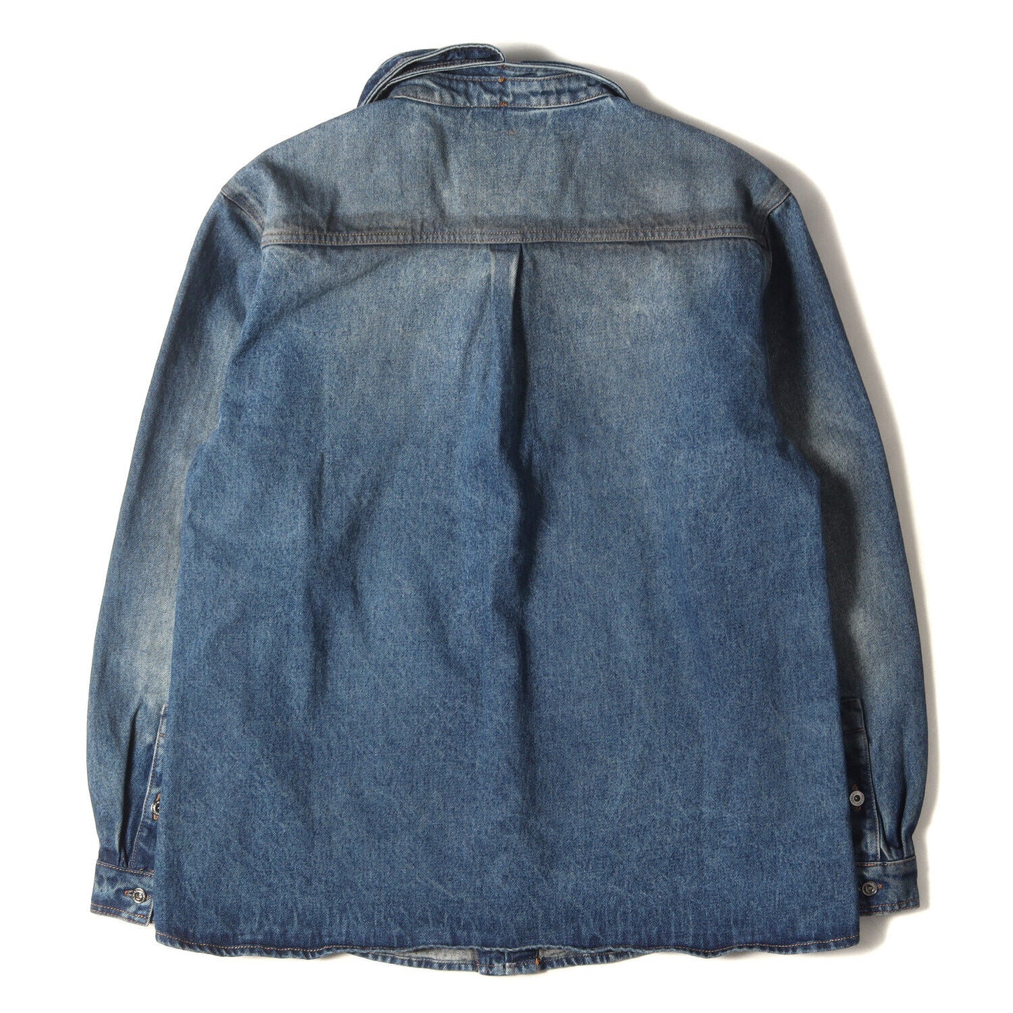 Y/Project Shirt Size S 23Ss Double Color Oversized Denim Collar