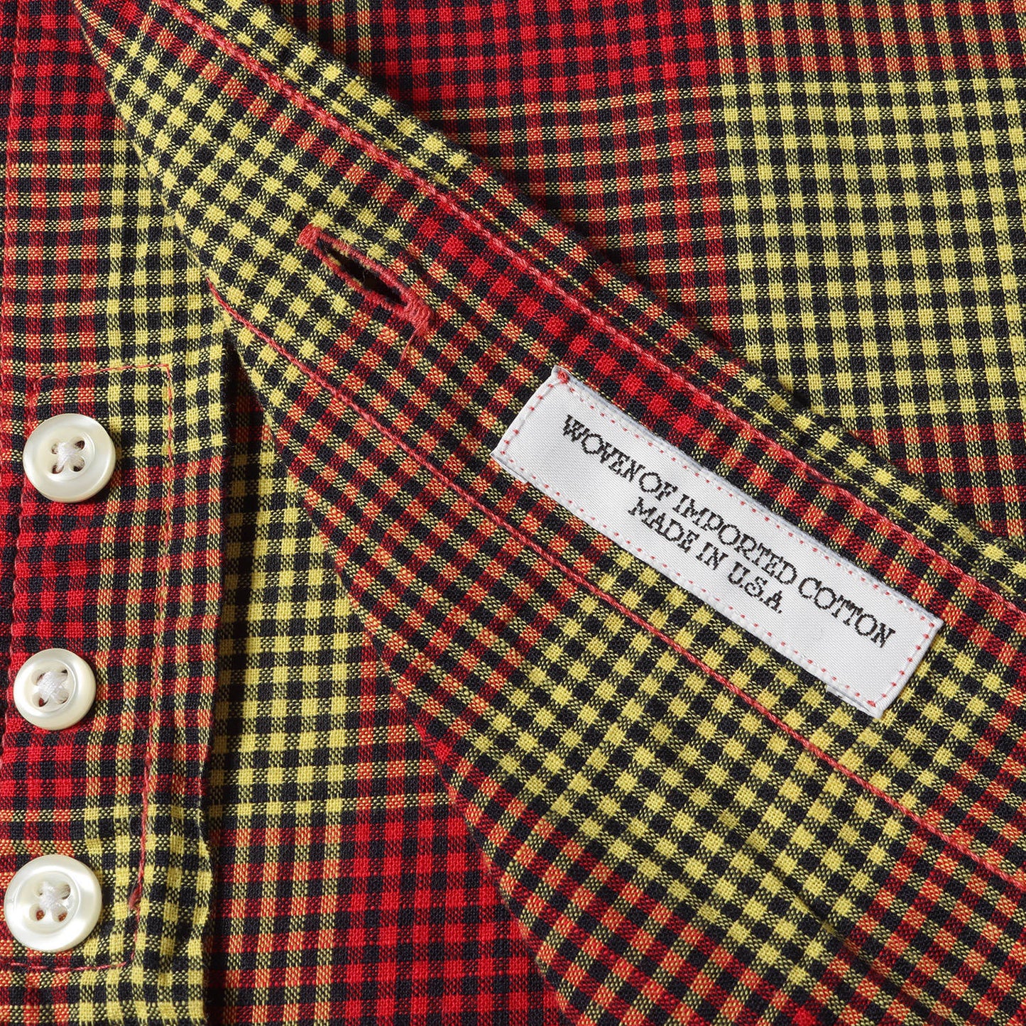 Individualized Shirts Shirt Size 14 1/2 32 Block Check Button Down Dress