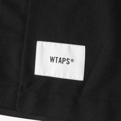 Wtaps Double Taps Shirt Size L 22Ss Heavy Twill Oversized Hiyoku Button Huey L/S