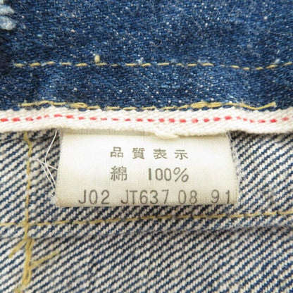 Levi's 90'S Denim Jacket 70502 Xx 91 Blue Size 38 Seto Ohashi Store