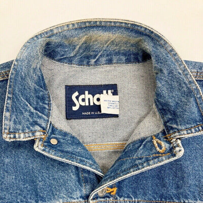 Schott 3Rddenim Jacket Indigo Size M F093