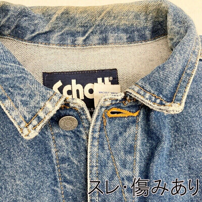 Schott 3Rddenim Jacket Indigo Size M F093