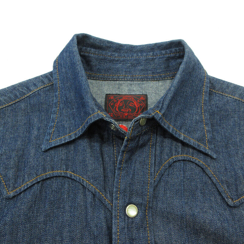 Evisu Denim Jacket Indigo Size 36 Mie Main Store