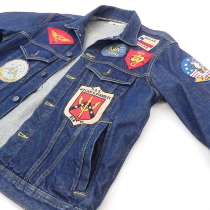 Avirex Top Gun Denim Jacket 6112113 Navy Size L Himeji East Store