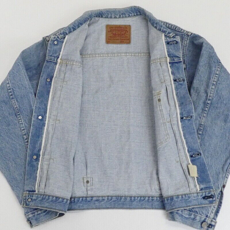 Levi's 1St Reprint Denim Jacket 70502Xx 1992 Blue Size 40 Himeji Higashi Store