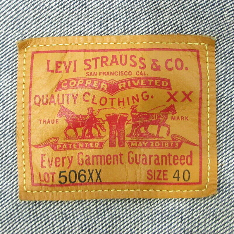 Levi's Vintage Clothing 1936 Reprint 1St 506Xx Denim Jacket Indigo