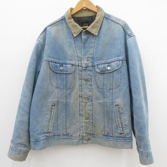 Lee Riveted Denim Jacket Blue Size Xxl Seto Ohashi Store