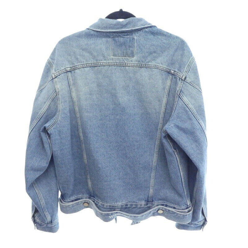 Vetements classic Denim Jacket Oversized Processing Track 2019A/W