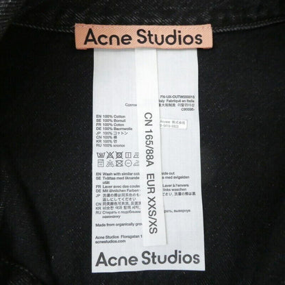 Acne Studios Oversized Unisex Fit Denim Jacket Outw000018 2023A/W Domestic