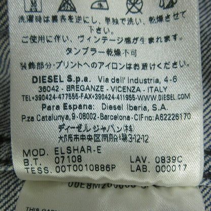 Diesel Denim Jacket Blue Size Xs Mie Main Store