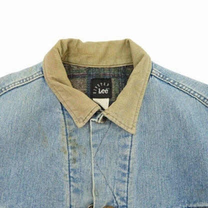 Lee Denim Jacket Blue Size Xxl / American Casual F93