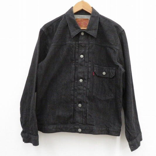 Full Count1 Black Denim Jacket 2107Bk Size 42 Seto Ohashi Store