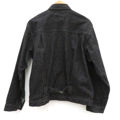 Full Count1 Black Denim Jacket 2107Bk Size 42 Seto Ohashi Store