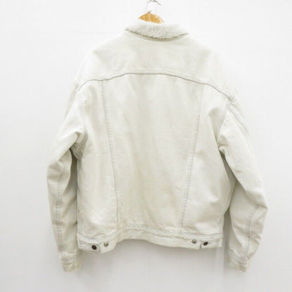 Levi's Usa Made 80S Boa Denim Jacket 70609 White Size XL Seto Ohashi Store