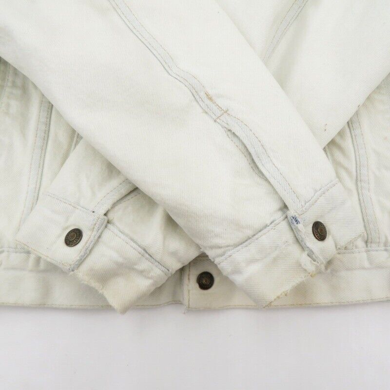 Levi's Usa Made 80S Boa Denim Jacket 70609 White Size XL Seto Ohashi Store