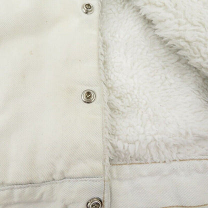 Levi's Usa Made 80S Boa Denim Jacket 70609 White Size XL Seto Ohashi Store