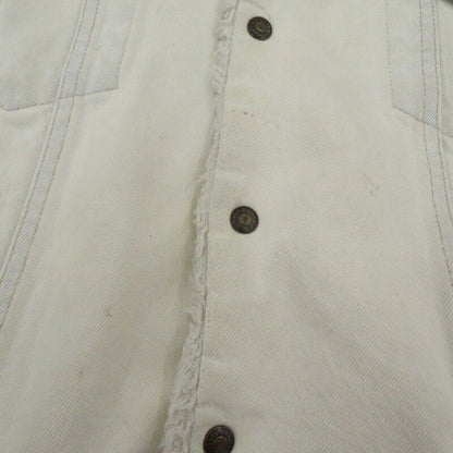 Levi's Usa Made 80S Boa Denim Jacket 70609 White Size XL Seto Ohashi Store