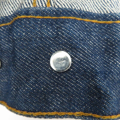 Levi's Denim Jacket 80 Made In Usa Back Button Engraved 71205-0217 Blue Size 36