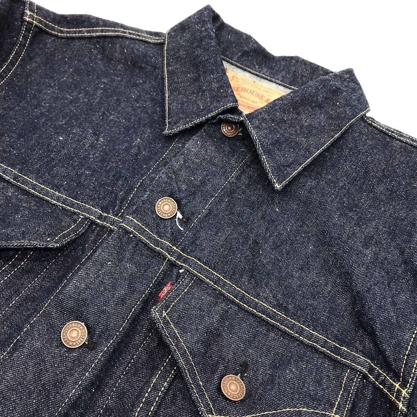 Warehouse Co. Lot 2003Xx 3Rdearly 1960'S Denim Jacket Indigo Size 42