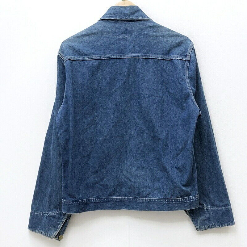 Oshkosh Denim Jacket Size 38R Color Indigo 70-80S Lot 701 Work Jkt /