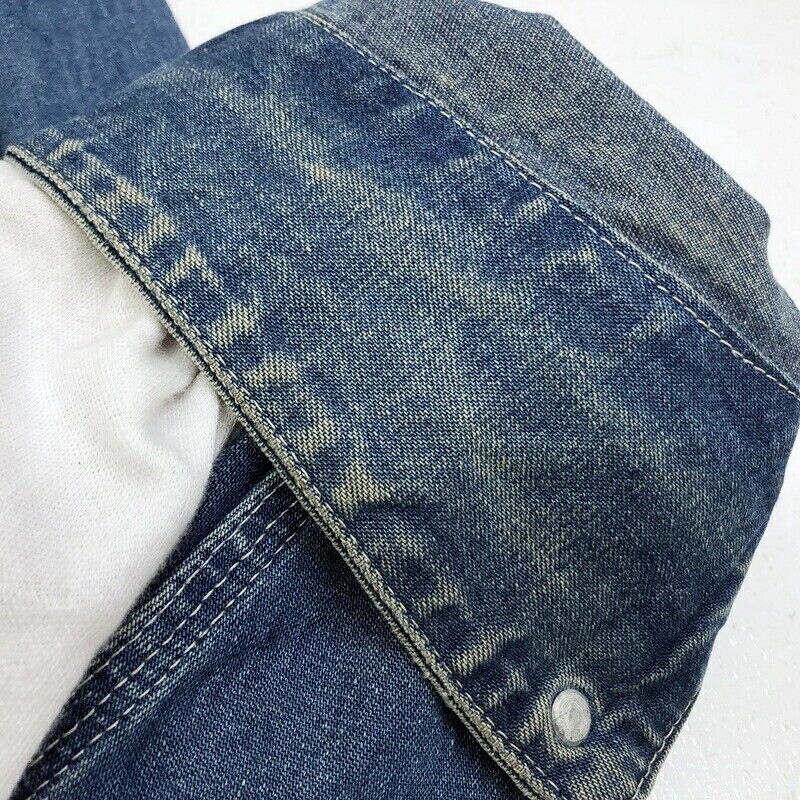 Oshkosh Denim Jacket Size 38R Color Indigo 70-80S Lot 701 Work Jkt /