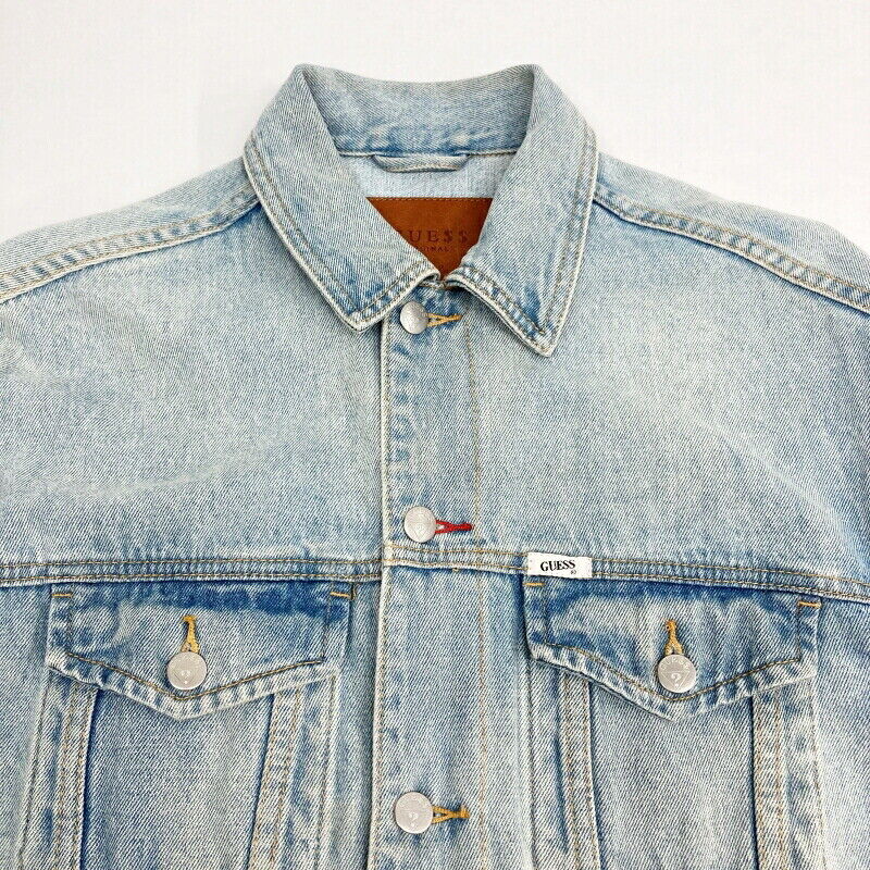 Guess Asap Rocky Denim Jacket Light Blue Size S F094