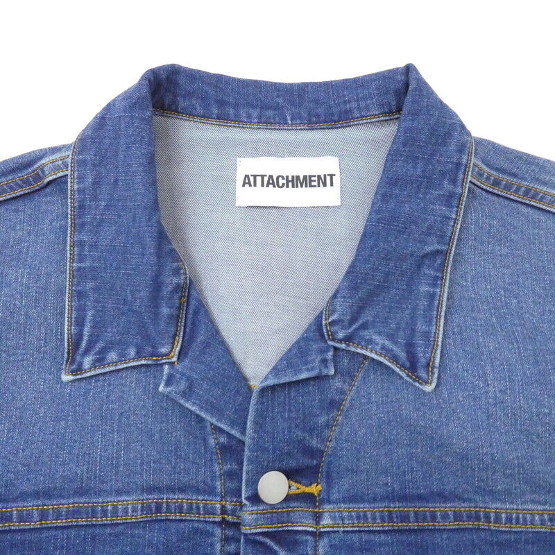 Attachment Supima Co Stretch Denim Jacket Ab31-061