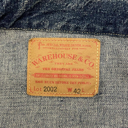 Ware House 2002 Denim Jacket Blue Size 42 Owarikomaki Store