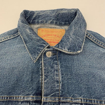 Ware House 2002 Denim Jacket Blue Size 42 Owarikomaki Store