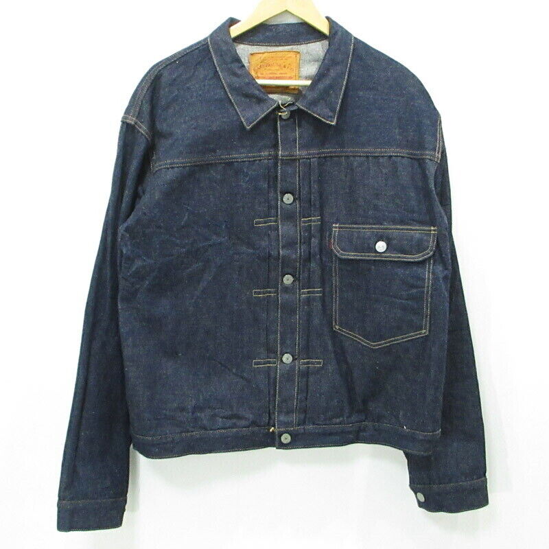 Ware House Warehouse 2001Xx T-Back Denim Jacket Indigo Navy Size 46 Mie Main Sto