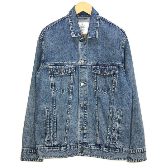 Cheap Monday Denim Jacket/0463232/ Blue Size S F094