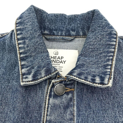 Cheap Monday Denim Jacket/0463232/ Blue Size S F094