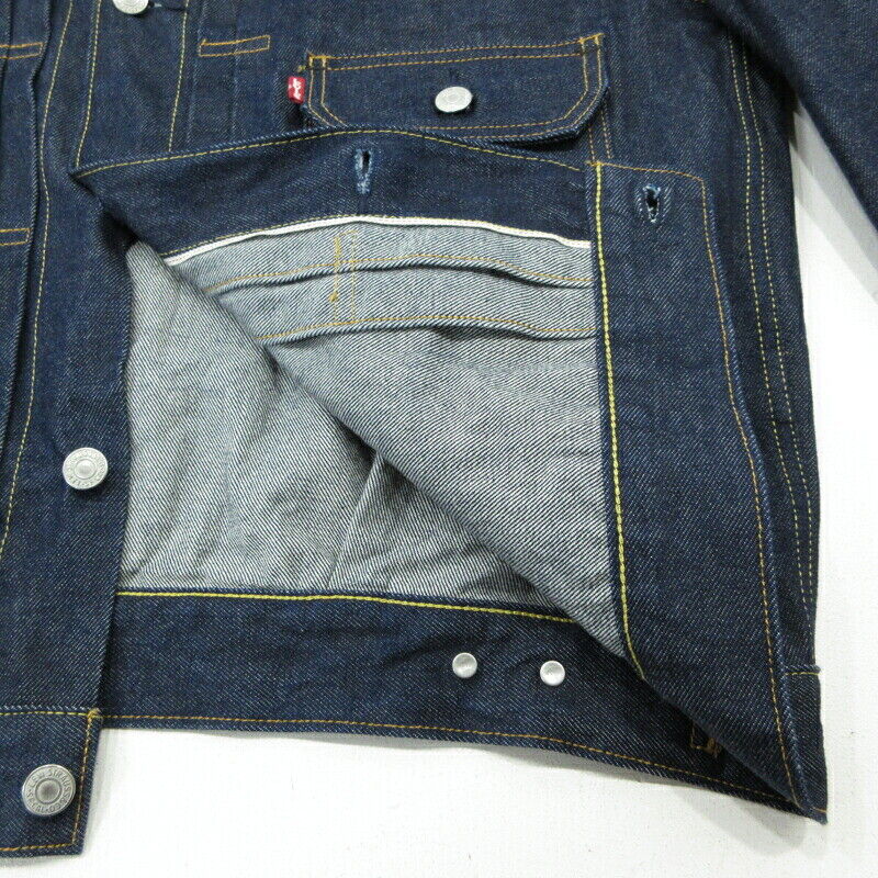 Levi's 2Nd Jkt Denim Jacket 0022T-0000 Indigo Size L Mie Main Store