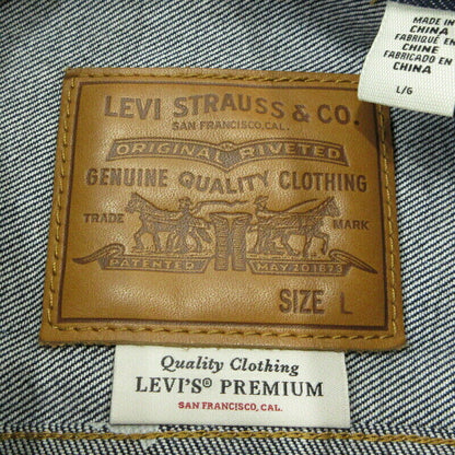 Levi's 2Nd Jkt Denim Jacket 0022T-0000 Indigo Size L Mie Main Store